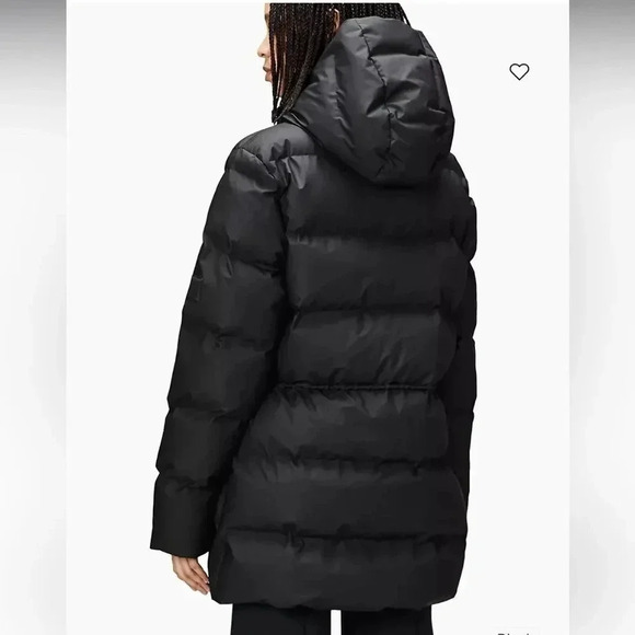 NWT Rains Alta Waterproof Windproof Insulated Hooded Puffer Parka Coat size XL - Picture 4 of 15
